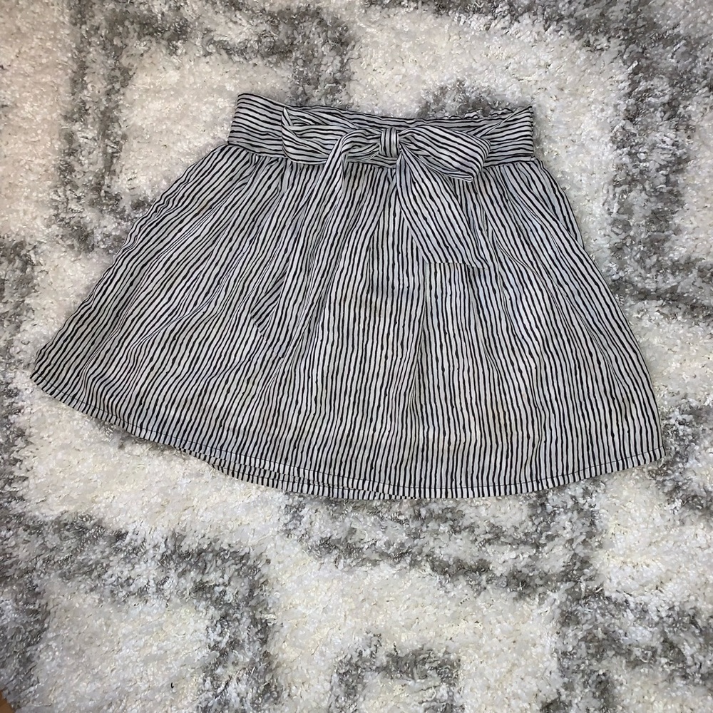 Ezra Striped Tie Skirt